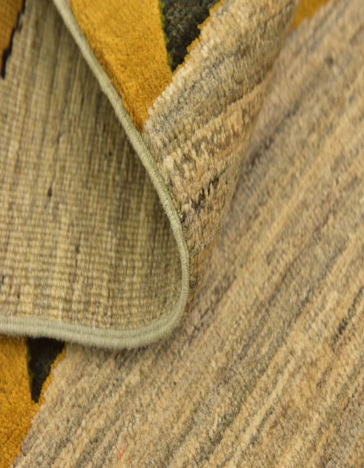 Detail image of  5' x 6' 8  Hand Knotted Modern Ziegler Rug