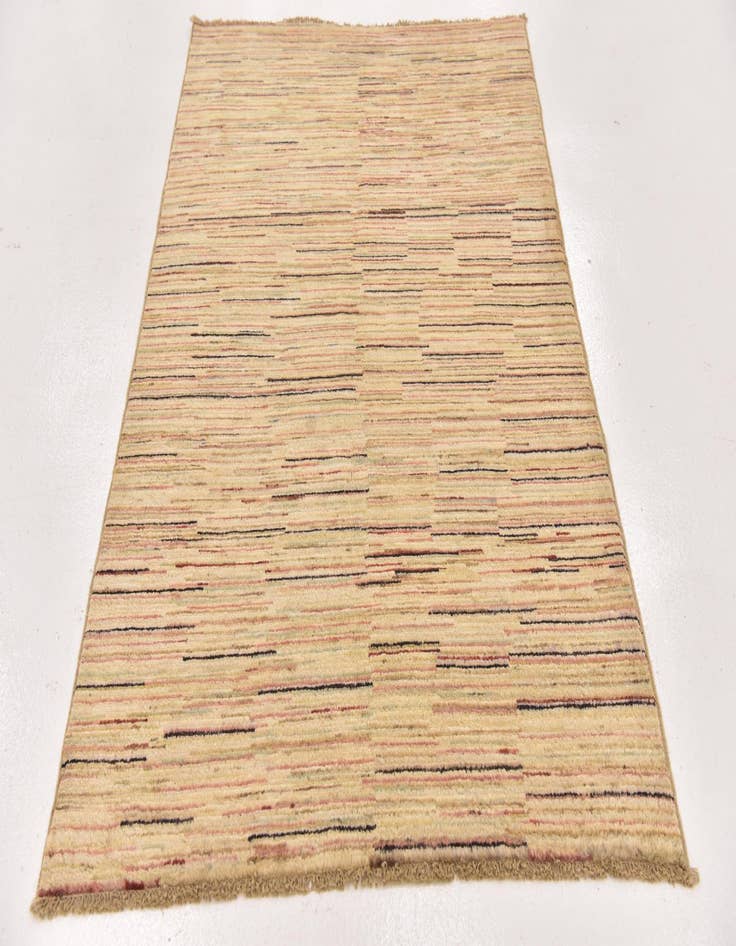 Detail image of  3' 9 x 5' 10  Hand Knotted Modern Ziegler Rug