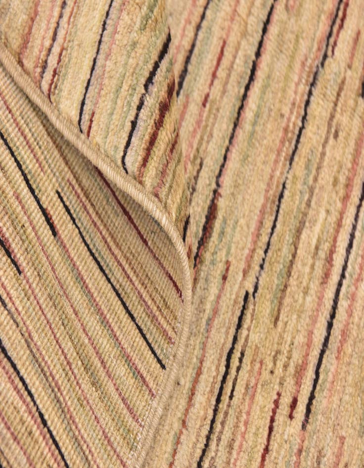 Detail image of  3' 9 x 5' 10  Hand Knotted Modern Ziegler Rug