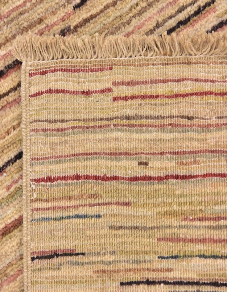 Detail image of  3' 9 x 5' 10  Hand Knotted Modern Ziegler Rug