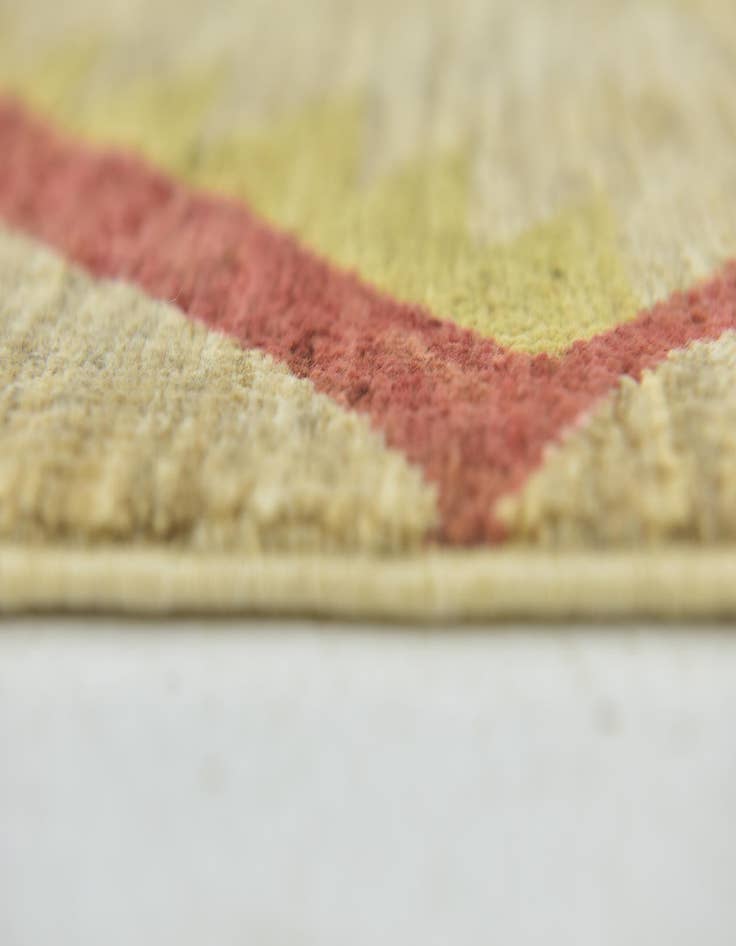 Detail image of  5' 8 x 7' 10  Hand Knotted Modern Ziegler Rug