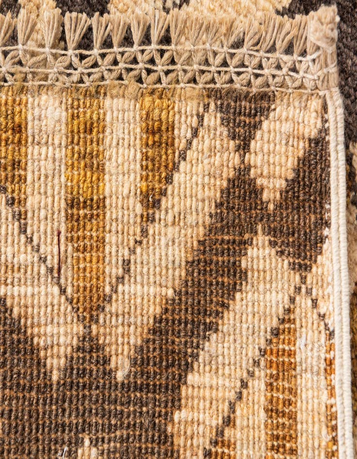 Detail image of  5' x 6' 7  Hand Knotted Modern Ziegler Wool Rug