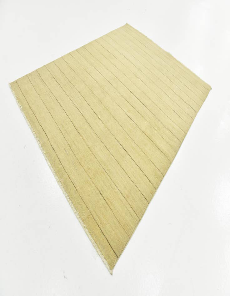 Detail image of  4' 7 x 5' 11  Hand Knotted Modern Ziegler Rug