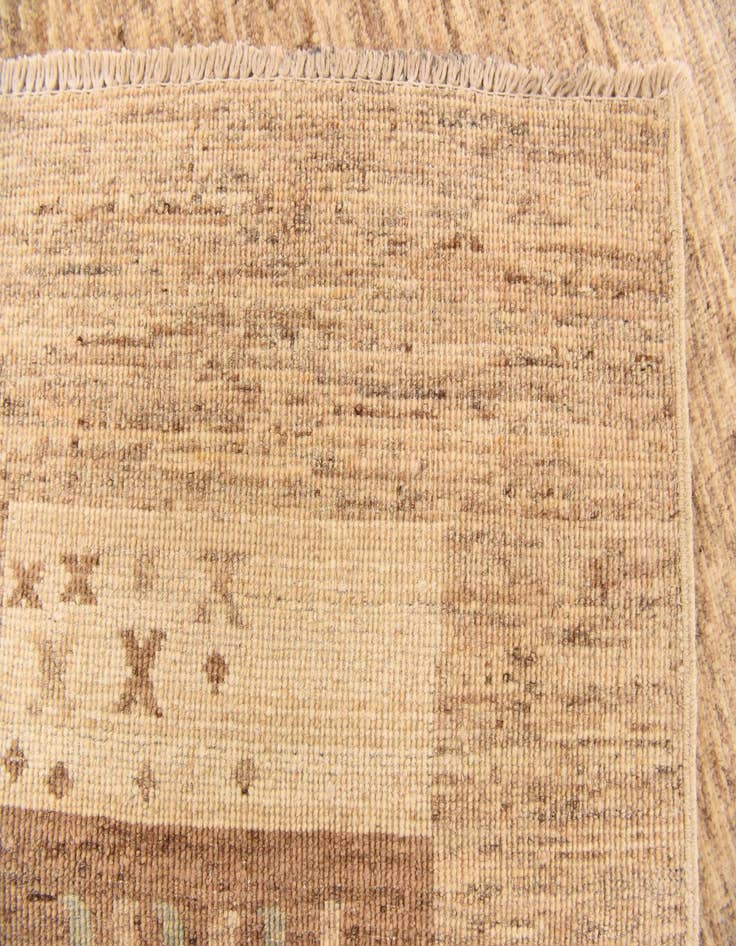 Detail image of  6' 7 x 9' 9  Hand Knotted Modern Ziegler Rug