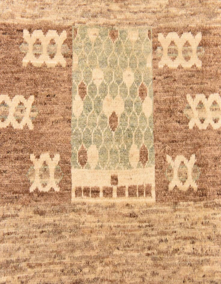 Detail image of  6' 7 x 9' 9  Hand Knotted Modern Ziegler Rug
