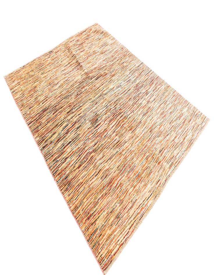 Detail image of  5' 3 x 6' 7  Hand Knotted Modern Ziegler Rug