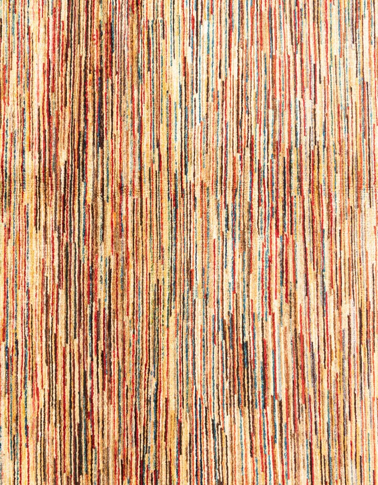 Detail image of  5' 3 x 6' 7  Hand Knotted Modern Ziegler Rug