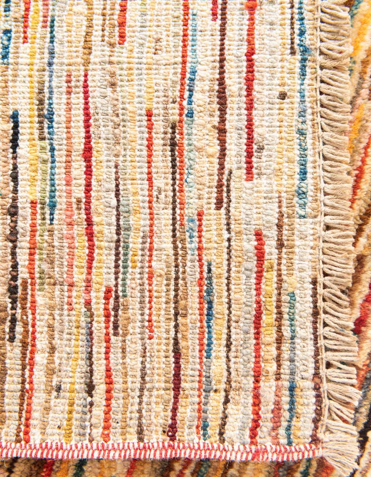 Detail image of  5' 3 x 6' 7  Hand Knotted Modern Ziegler Rug