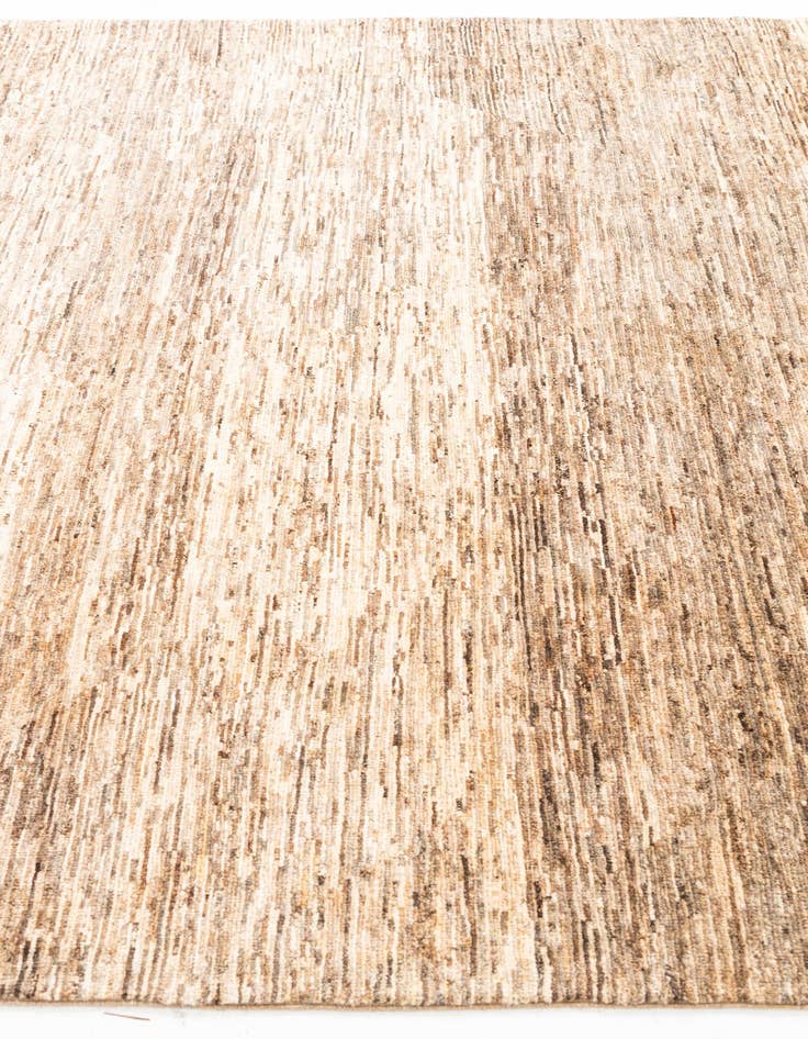 Detail image of  6' 8 x 9' 5  Hand Knotted Modern Ziegler Rug