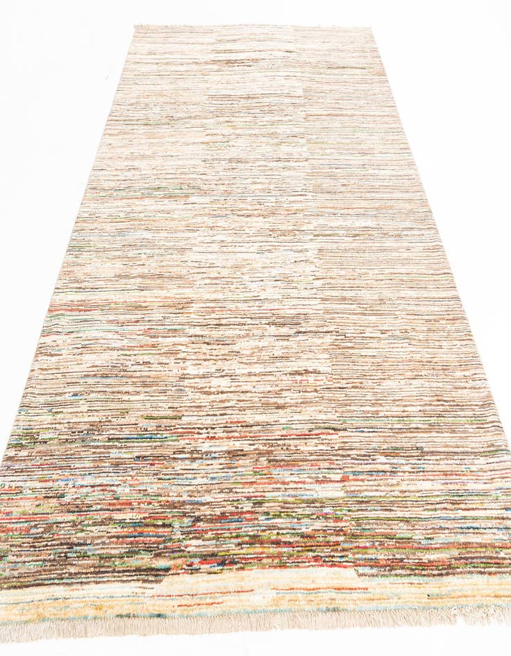 Detail image of  6' 7 x 9' 7  Hand Knotted Modern Ziegler Rug
