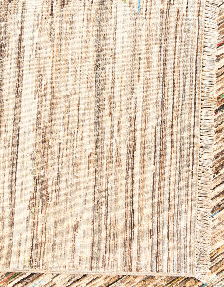 Detail image of  6' 7 x 9' 7  Hand Knotted Modern Ziegler Rug