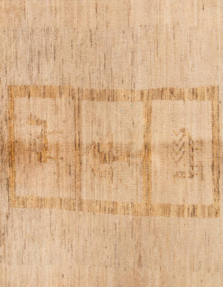 Detail image of  4' 6 x 6' 6  Hand Knotted Modern Ziegler Rug