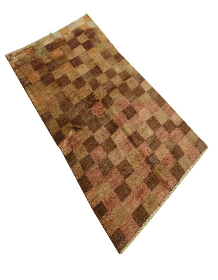 Detail image of  3' x 5'  Hand Knotted Modern Ziegler Wool Rug