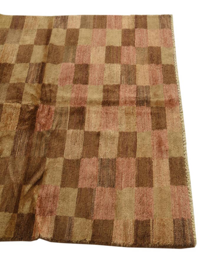Detail image of  3' x 5'  Hand Knotted Modern Ziegler Wool Rug