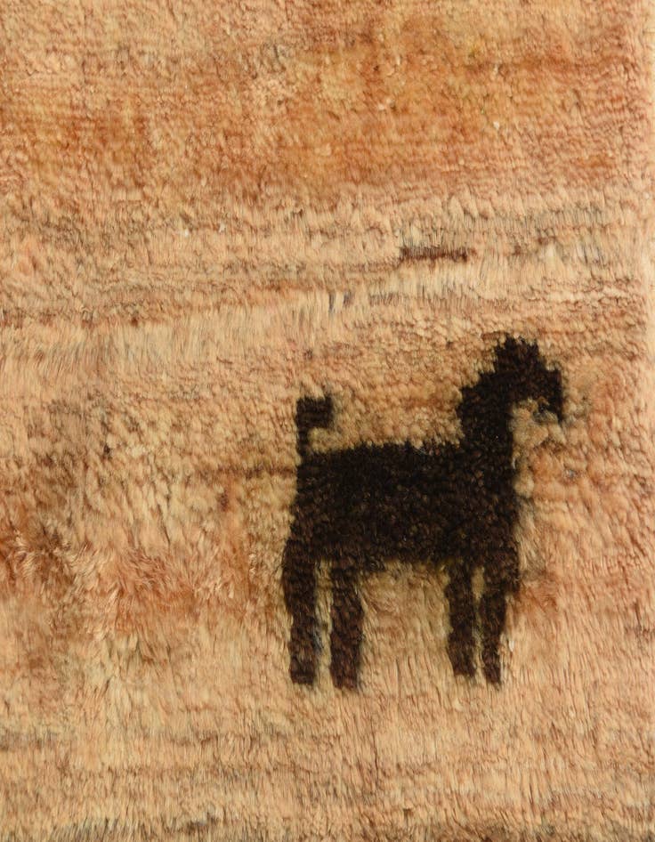 Detail image of  3' x 5' 1  Hand Knotted Modern Ziegler Wool Rug