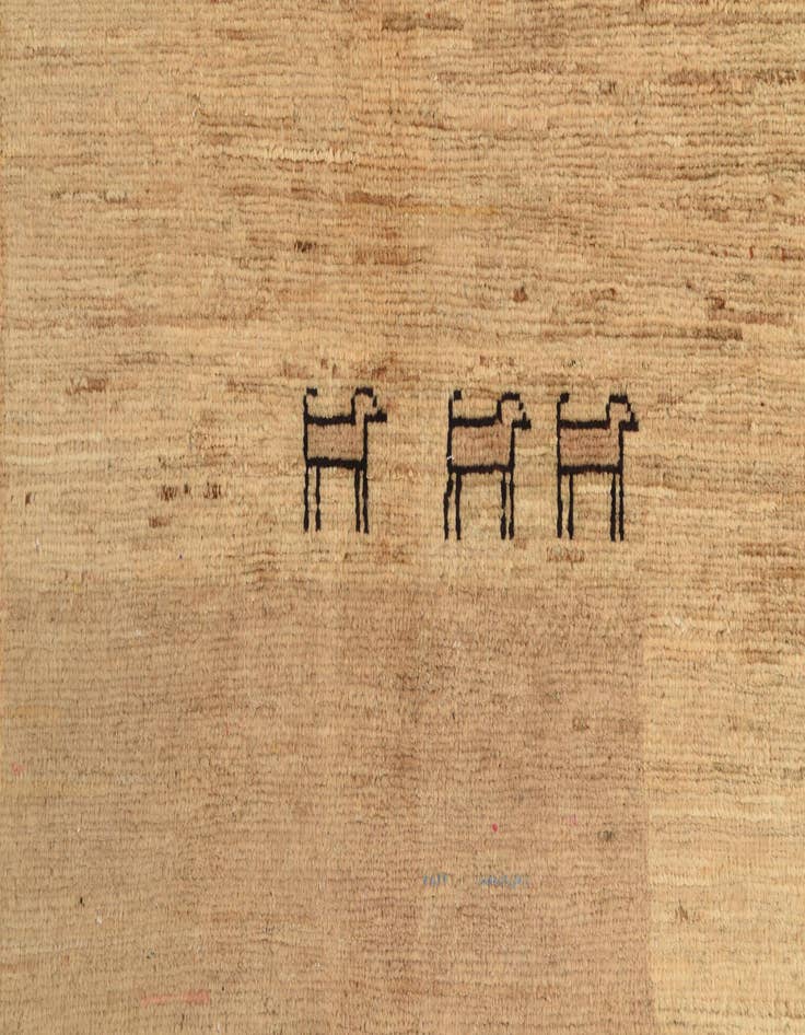 Detail image of  5' 6 x 7' 7  Hand Knotted Modern Ziegler Rug