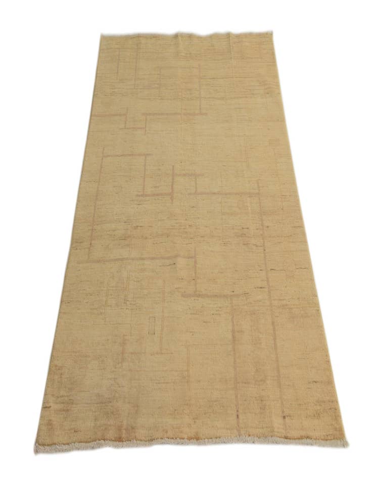 Detail image of  4' x 5' 9  Hand Knotted Modern Ziegler Rug