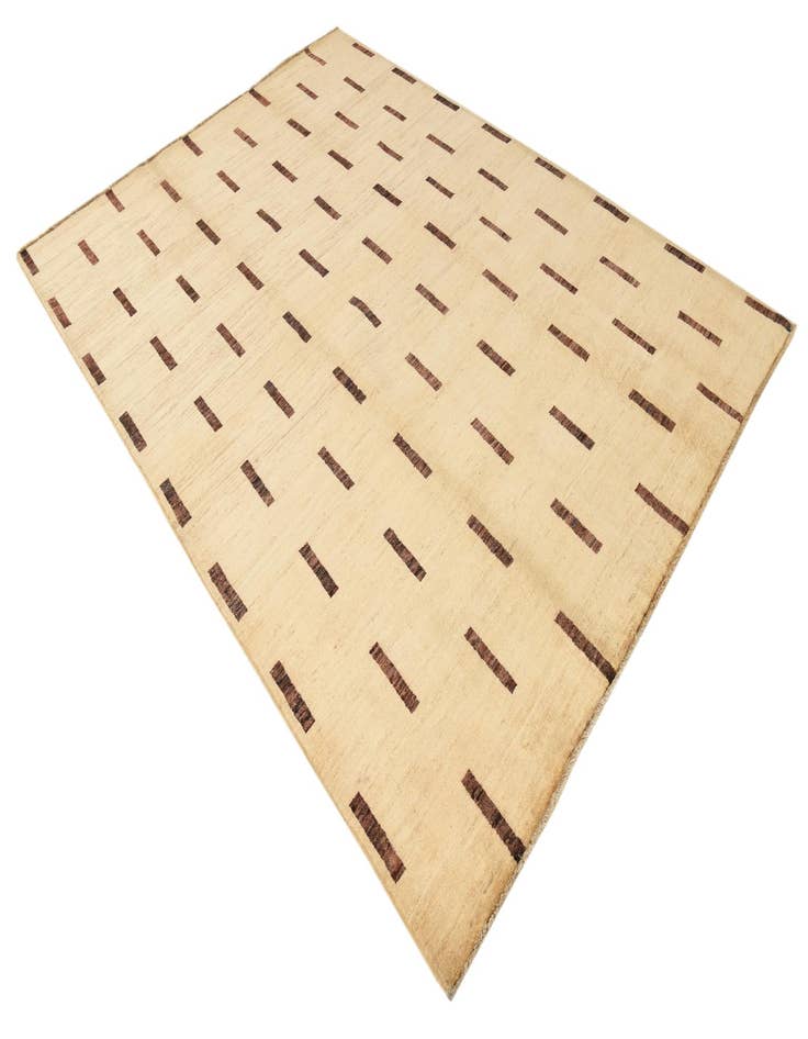 Detail image of  6' 10 x 9' 6  Hand Knotted Modern Ziegler Rug