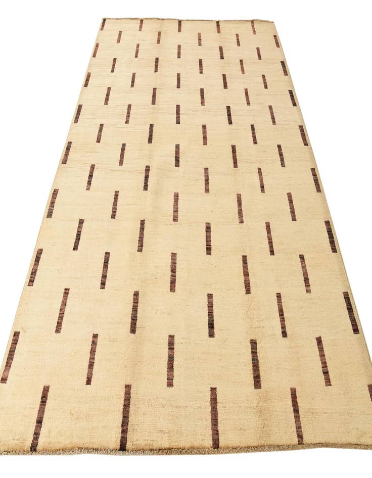 Detail image of  6' 10 x 9' 6  Hand Knotted Modern Ziegler Rug