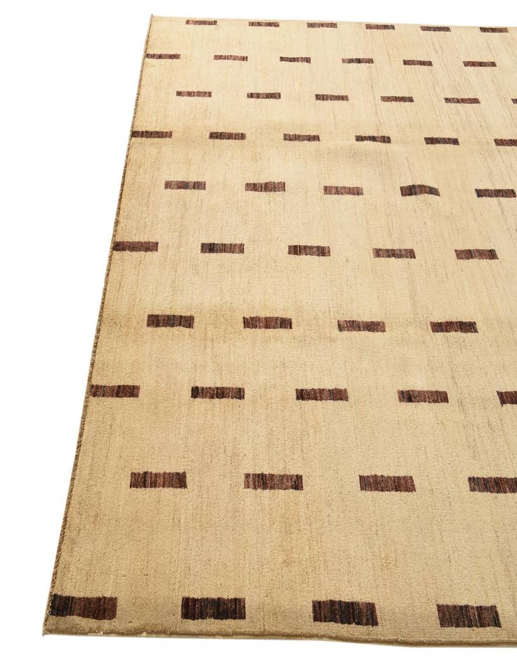 Detail image of  6' 10 x 9' 6  Hand Knotted Modern Ziegler Rug