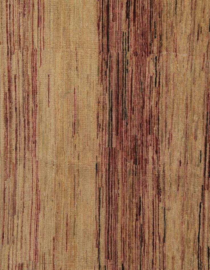 Detail image of  4' 10 x 6' 5  Hand Knotted Modern Ziegler Wool Rug