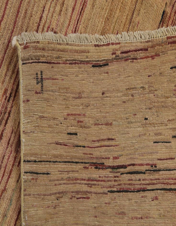 Detail image of  4' 10 x 6' 5  Hand Knotted Modern Ziegler Wool Rug