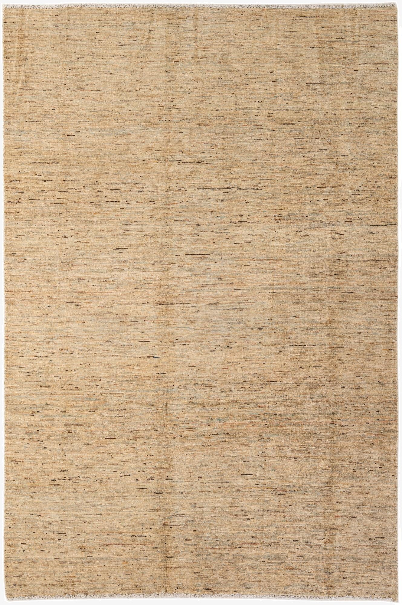  6' 3 x 9' 5  Hand Knotted Modern Ziegler Wool Rug