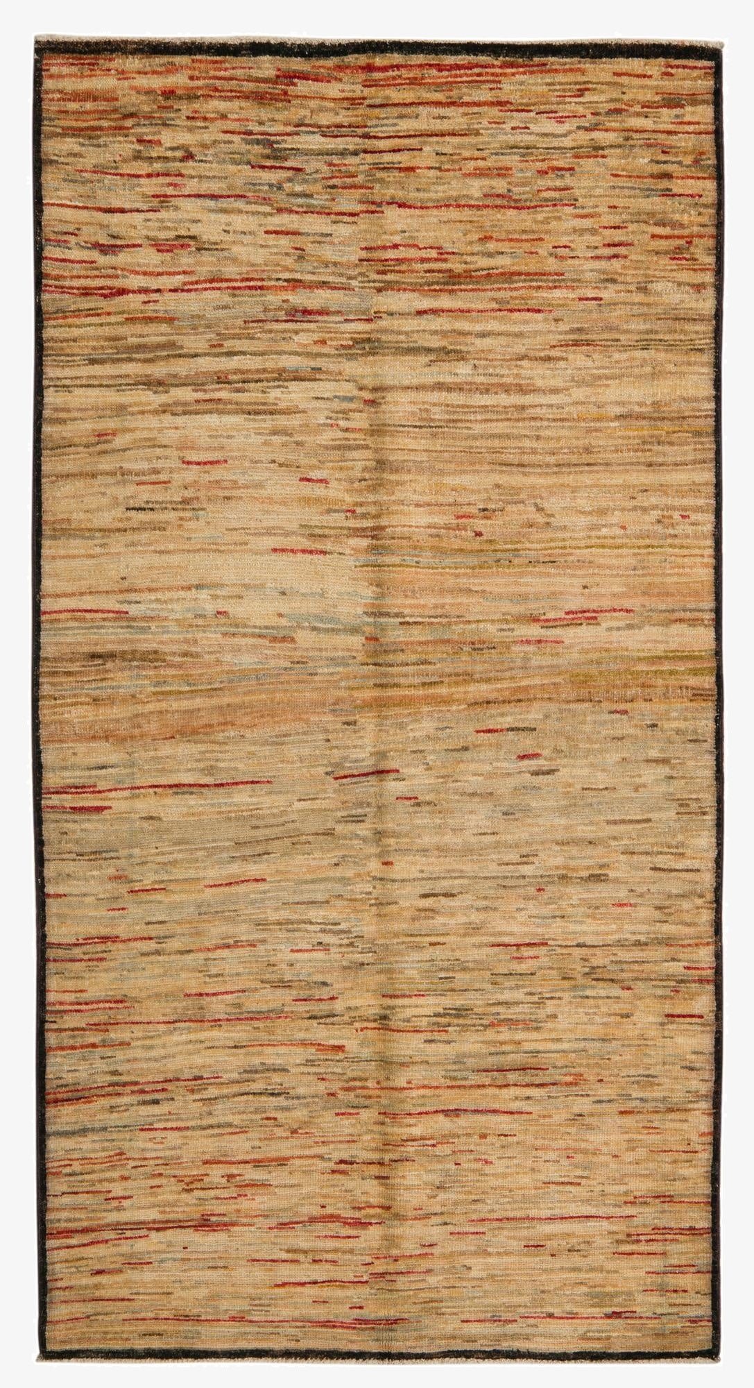  3' 4 x 6' 3  Hand Knotted Modern Ziegler Rug