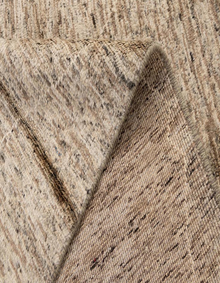 Detail image of  5' 5 x 7' 11  Hand Knotted Moroccan Wool Rug