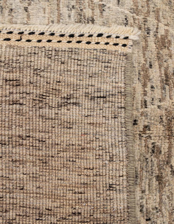 Detail image of  5' 5 x 7' 11  Hand Knotted Moroccan Wool Rug