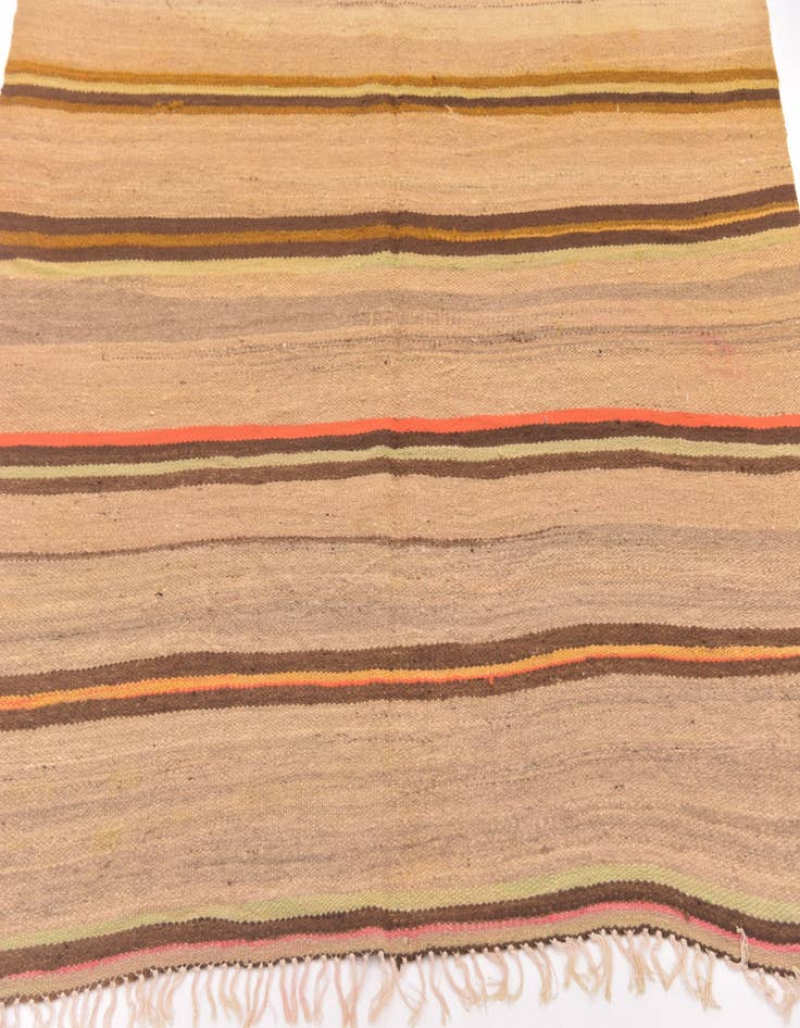 Detail image of  5' 10 x 9' 7  Hand Knotted Moroccan Wool Rug