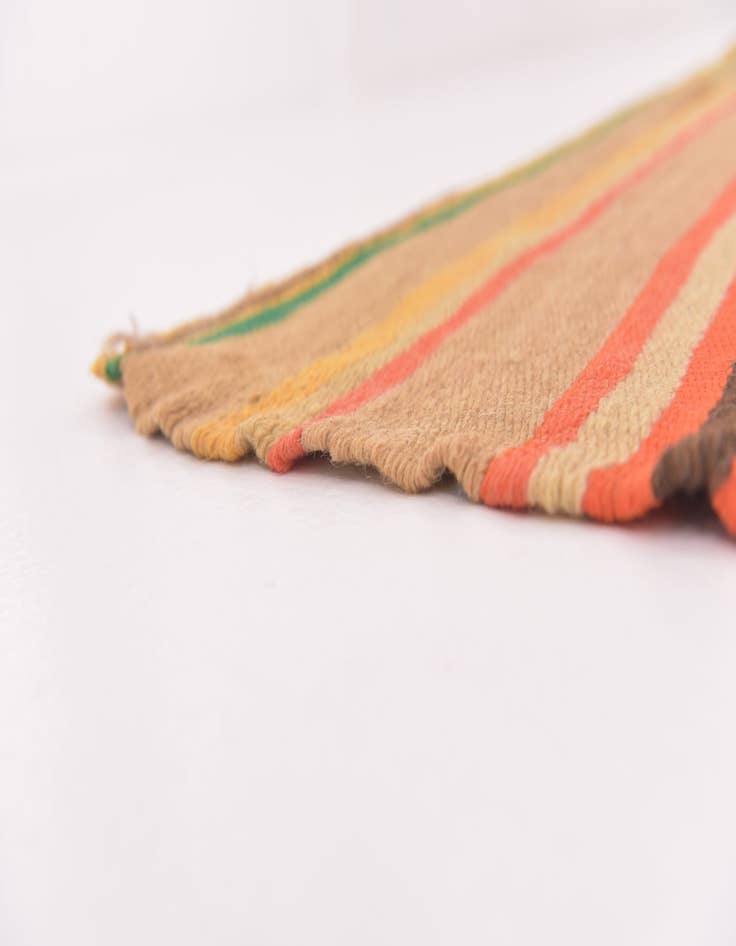 Detail image of  5' 10 x 9' 7  Hand Knotted Moroccan Wool Rug