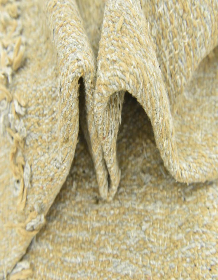 Detail image of  5' 1 x 8' 10  Hand Knotted Moroccan Wool Rug