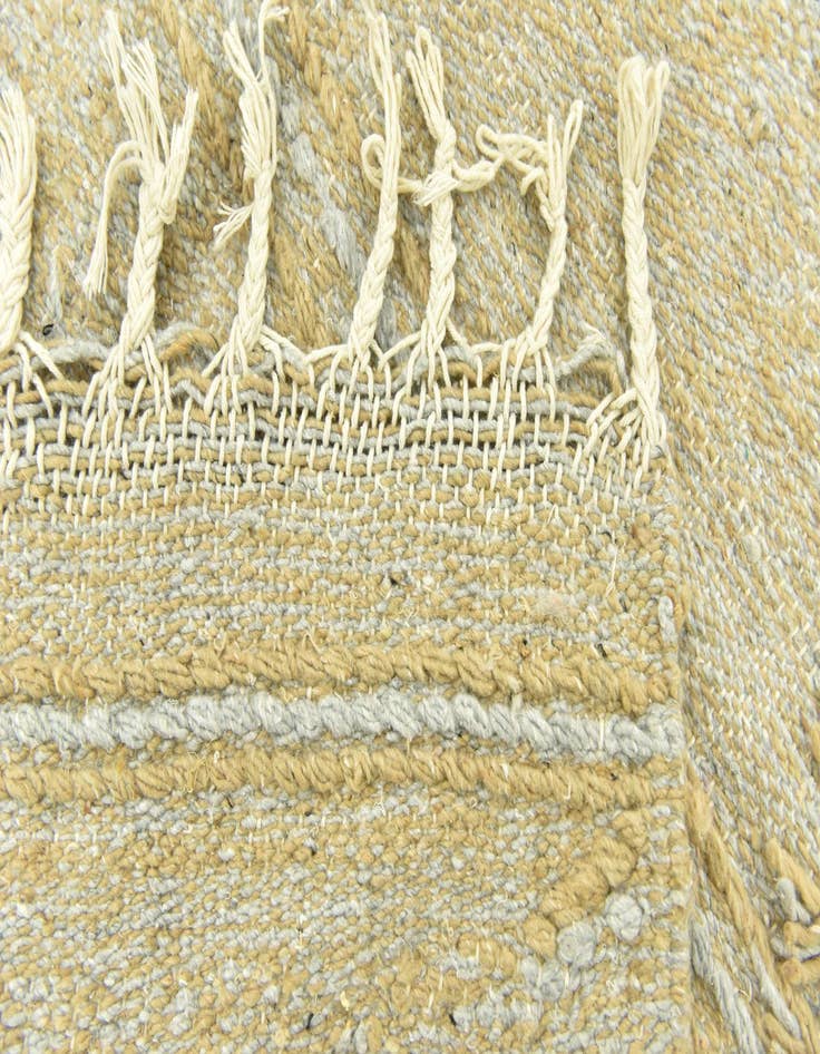 Detail image of  5' 1 x 8' 10  Hand Knotted Moroccan Wool Rug