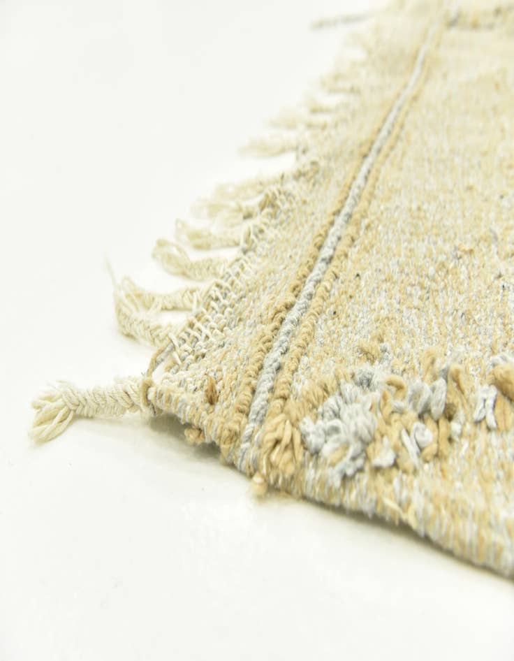 Detail image of  5' 1 x 8' 10  Hand Knotted Moroccan Wool Rug