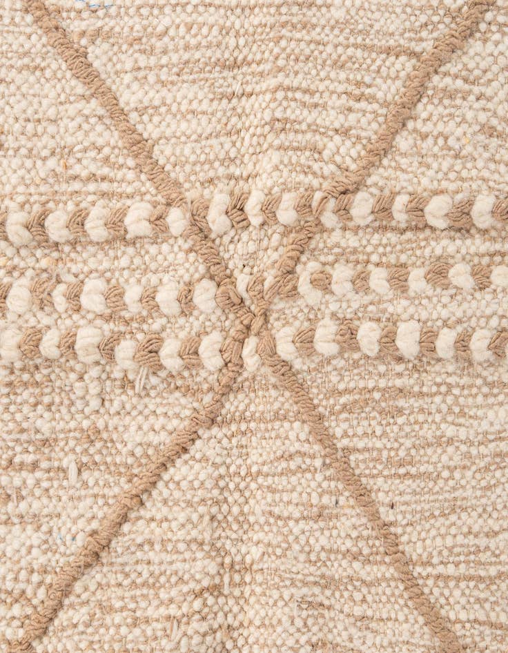 Detail image of  5' x 8' 3  Hand Knotted Moroccan Wool Rug