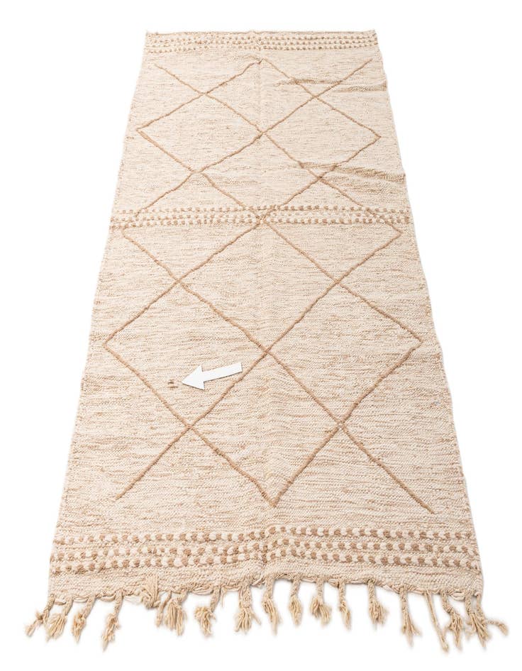 Detail image of  5' x 8' 3  Hand Knotted Moroccan Wool Rug