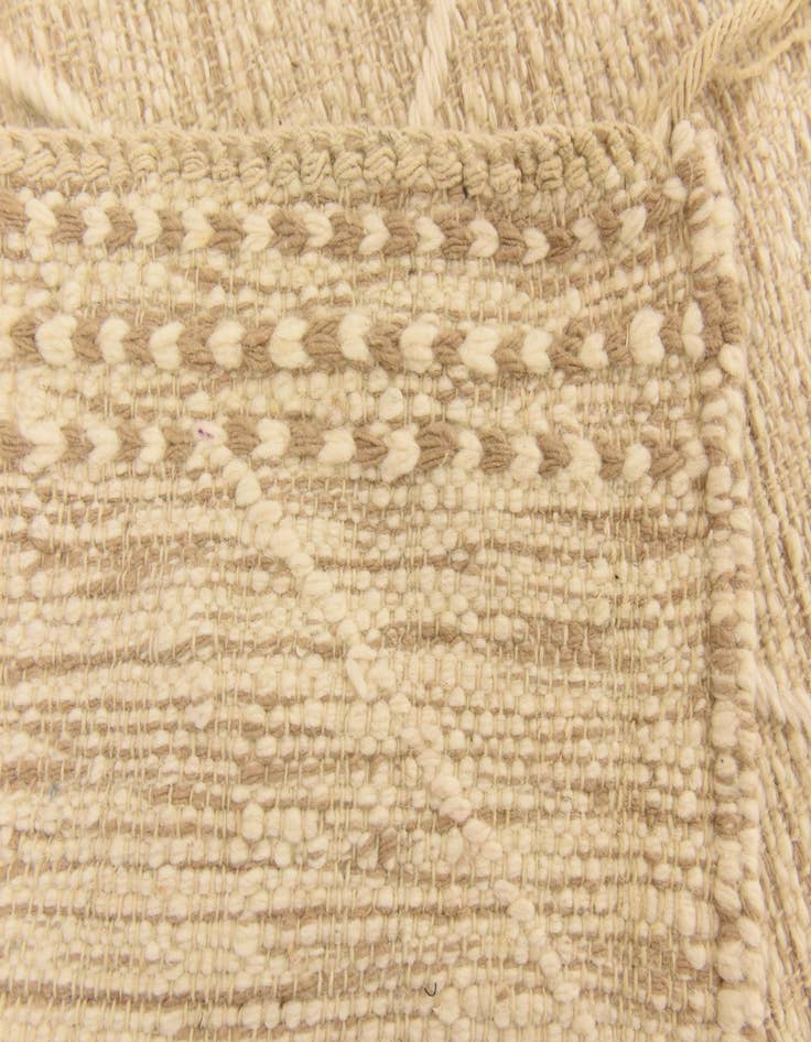 Detail image of  6' 6 x 9' 7  Hand Knotted Moroccan Wool Rug