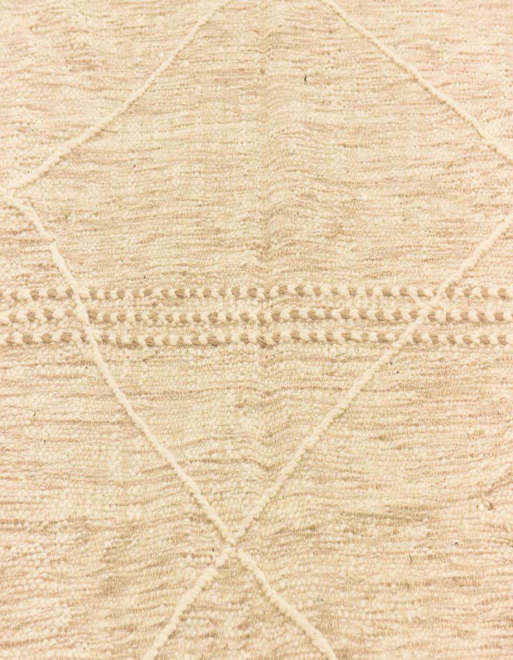 Detail image of  6' 6 x 9' 7  Hand Knotted Moroccan Wool Rug