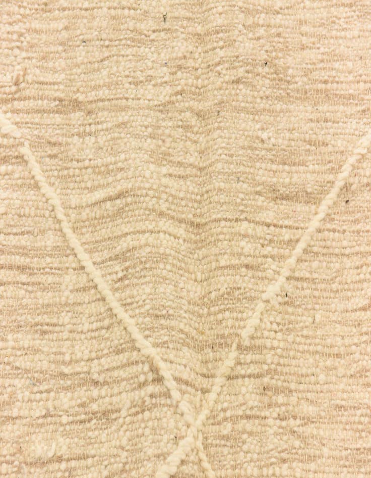 Detail image of  6' 6 x 9' 7  Hand Knotted Moroccan Wool Rug