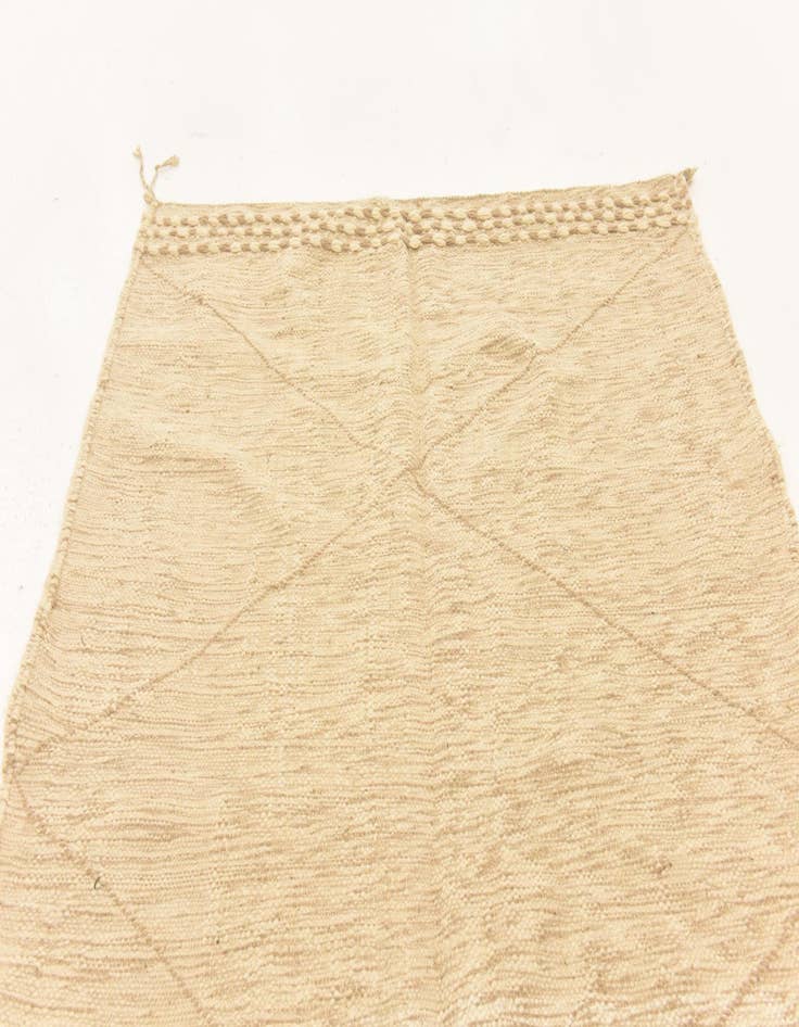 Detail image of  5' 4 x 8' 5  Hand Knotted Moroccan Wool Rug