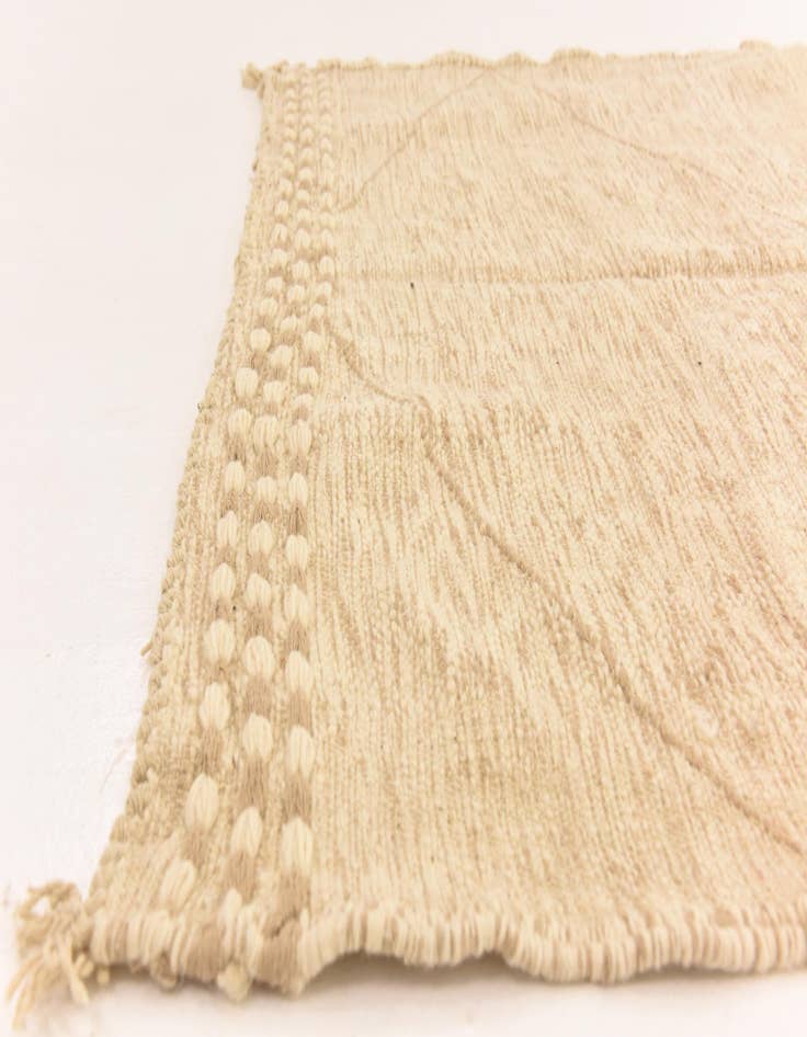 Detail image of  5' 4 x 8' 5  Hand Knotted Moroccan Wool Rug