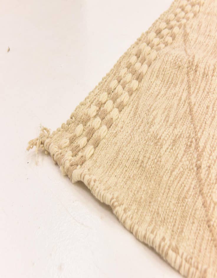 Detail image of  5' 4 x 8' 5  Hand Knotted Moroccan Wool Rug