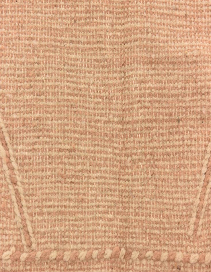 Detail image of  6' 8 x 10' 5  Hand Knotted Moroccan Wool Rug