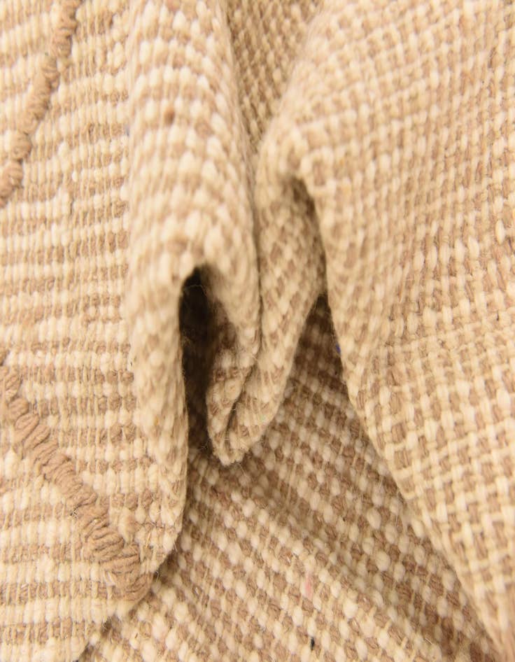 Detail image of  3' 8 x 5' 6  Hand Knotted Moroccan Wool Rug