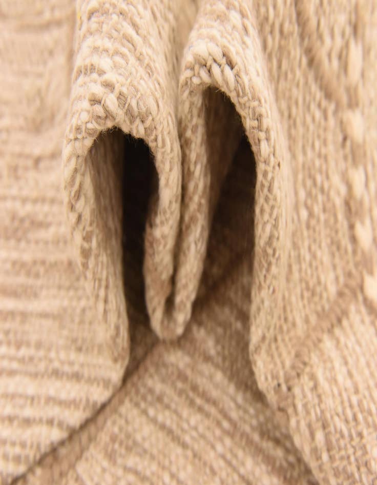 Detail image of  5' 3 x 8' 6  Hand Knotted Moroccan Wool Rug