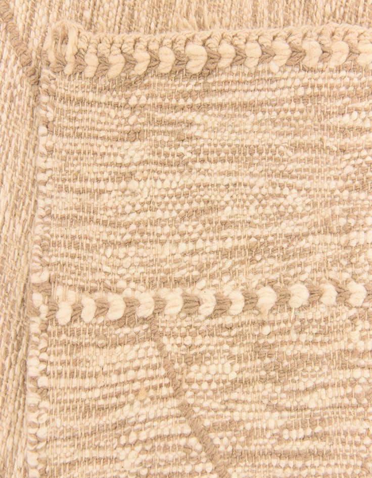 Detail image of  5' 3 x 8' 6  Hand Knotted Moroccan Wool Rug