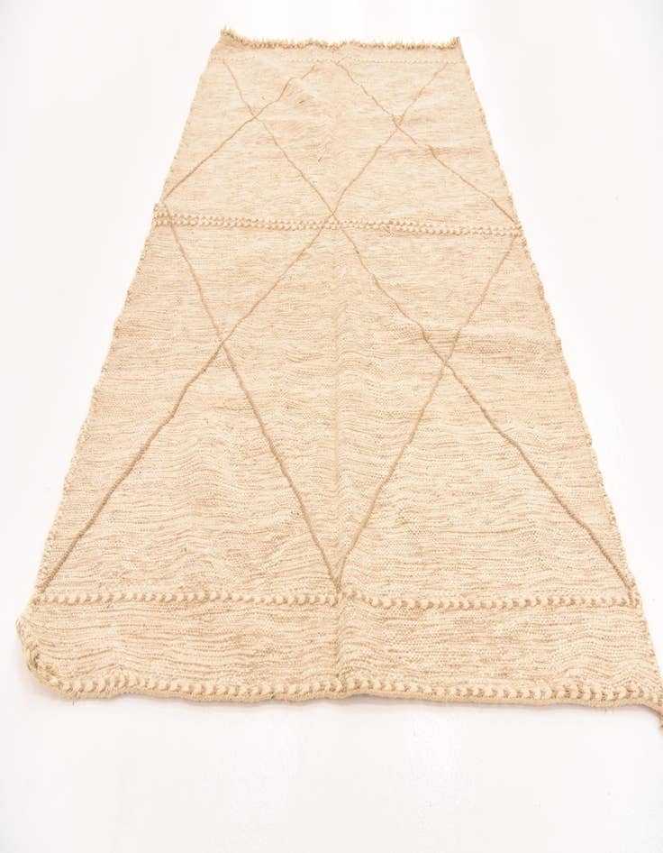 Detail image of  5' 3 x 8' 6  Hand Knotted Moroccan Wool Rug