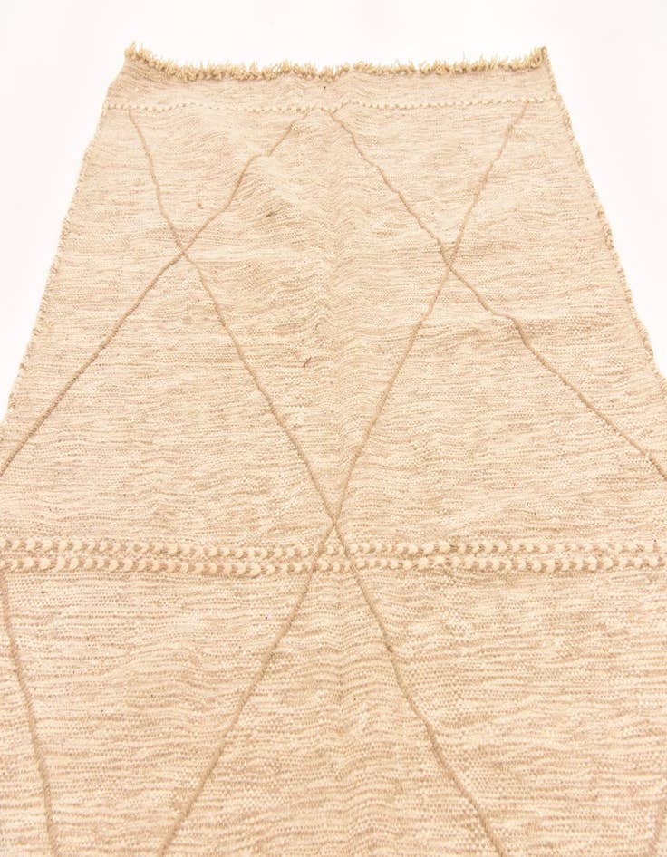 Detail image of  5' 3 x 8' 6  Hand Knotted Moroccan Wool Rug