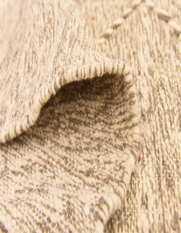 Detail image of 6' 6 x 9' 9 Hand Knotted Moroccan Wool Rug